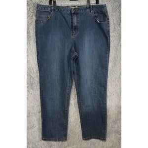 L A Blues Wilshire Women's Average Size 5 Straight Leg Blue Denim Jeans Pants